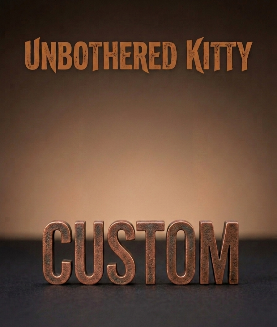 Custom Unbothered Kitty